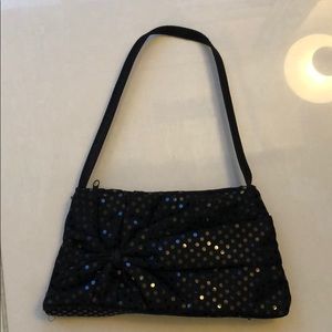 Black sequence bag